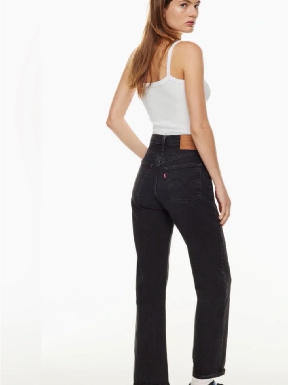 Levi's Black Straight-Leg Women's Jeans